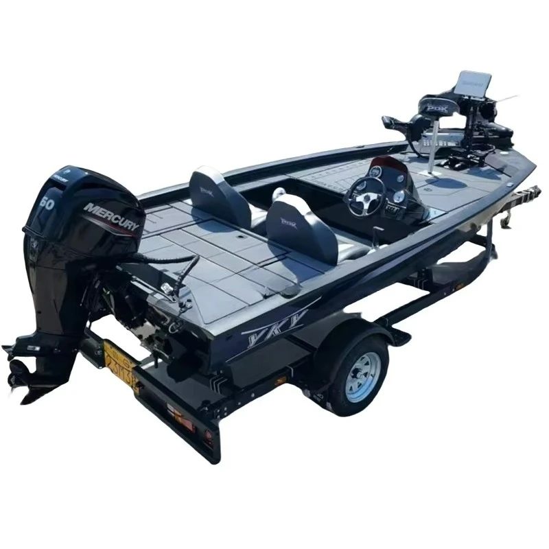New Hot Sale Repairable Bass Tracker Aluminum Bass Belt Motor Fishing Boat