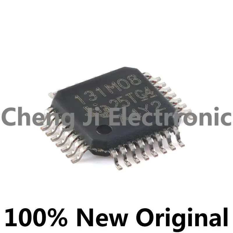 5PCS/LOT ADS131M08IPBSR、ADS131M06IPBSR、QFP32、24 bit 32kSPS 8-channel synchronous sampling Δ - ∑ ADC
