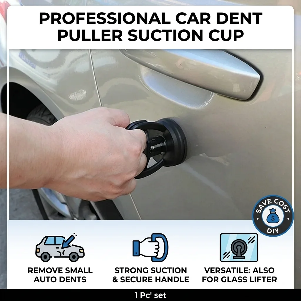 Car Dent Puller Suction Cup Bodywork Panel Repair Tool Heavy Duty Handle Sucker For Small Auto Dents Glass Lifter 1 Pc