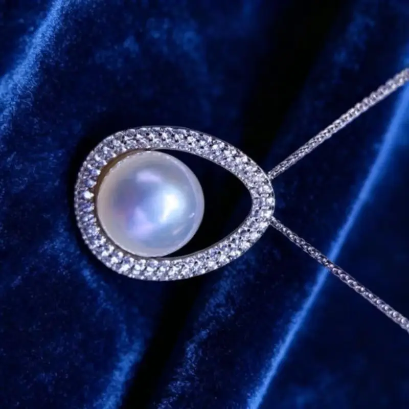 fashionable-natural-aaa-11-12mm-south-sea-white-round-pearl-pendant-necklace-18-inch-925-sterling-silver