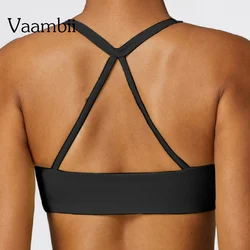 Padding Leisure Bras Beauty Back Workout Tank Top For Women Seamless Bra Yoga Tops Comfort Soft Fitness Bra Plus Size Sports Bra