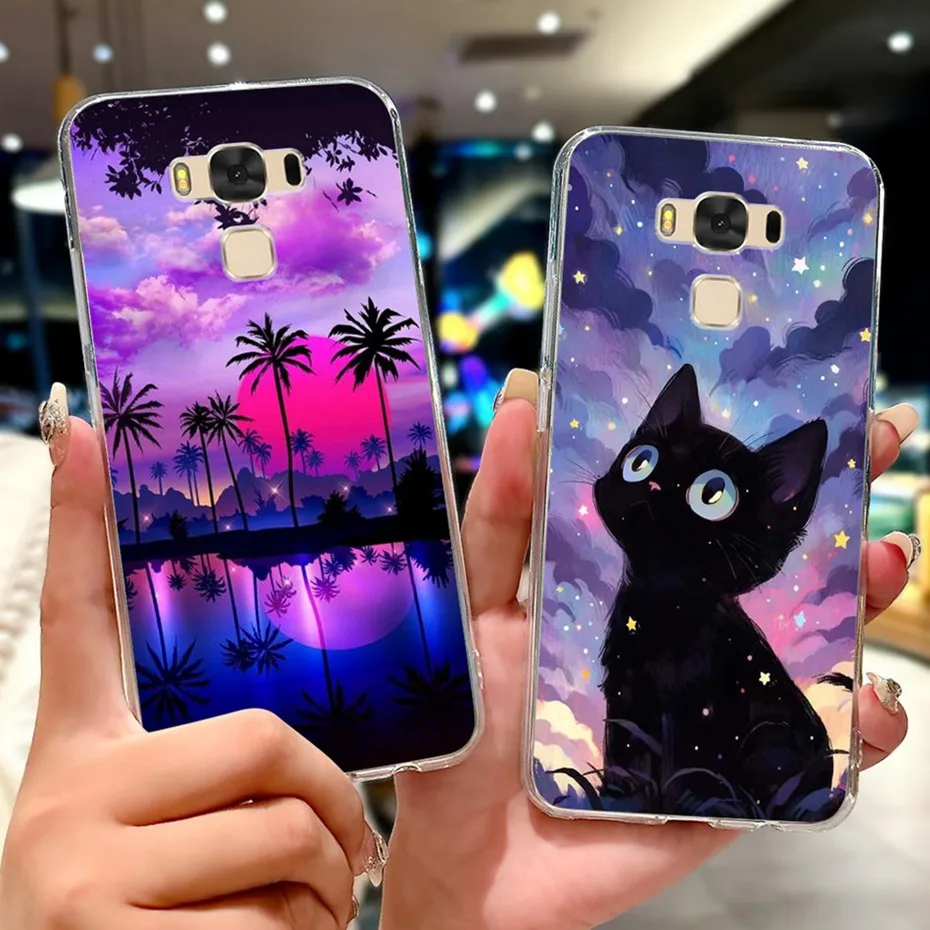 New Design Phone Case For Asus Zenfone 3 Max ZC553KL ZC520TL X008D X00KD X00DD X00DDA X00DDB Soft Silicone TPU Cases