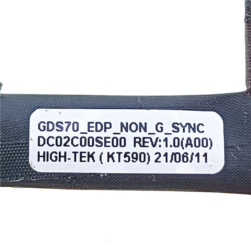 Cable flexible de pantalla LCD GDS70 EDP para Dell Alienware X17 R1 R2 0 CYNC6