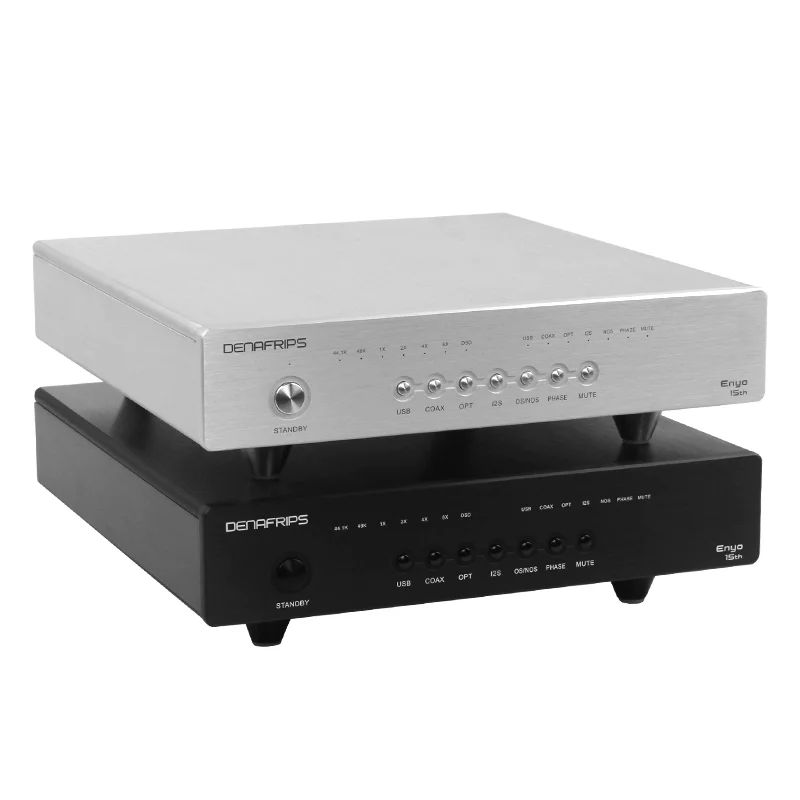Denafrips Enyo 15th デジタル オーディオ デコーダー R2R アーキテクチャのエントリーレベル DAC は、最大 1536KHZ の DSD および PCM デコードをサポート