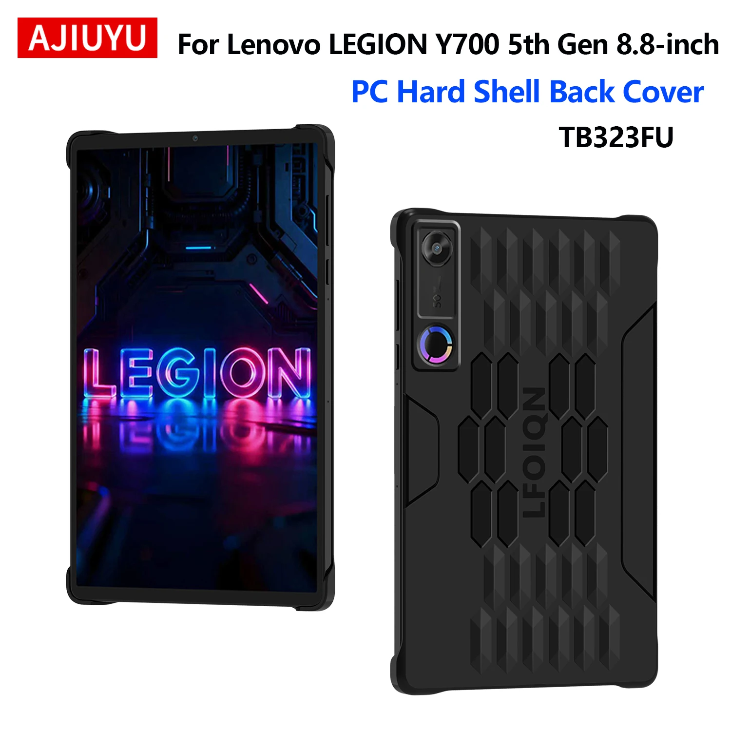 

Ультратонкий чехол для Lenovo Legion Y700 5-го поколения 8,8 дюйма TB323FU 2026, жесткий чехол для защиты от падения, защитный чехол для планшета