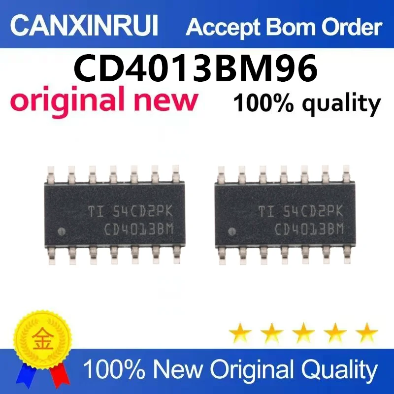 （5pcs-100pcs）Brand new original CD4013BM96 SOIC-14 logic chip