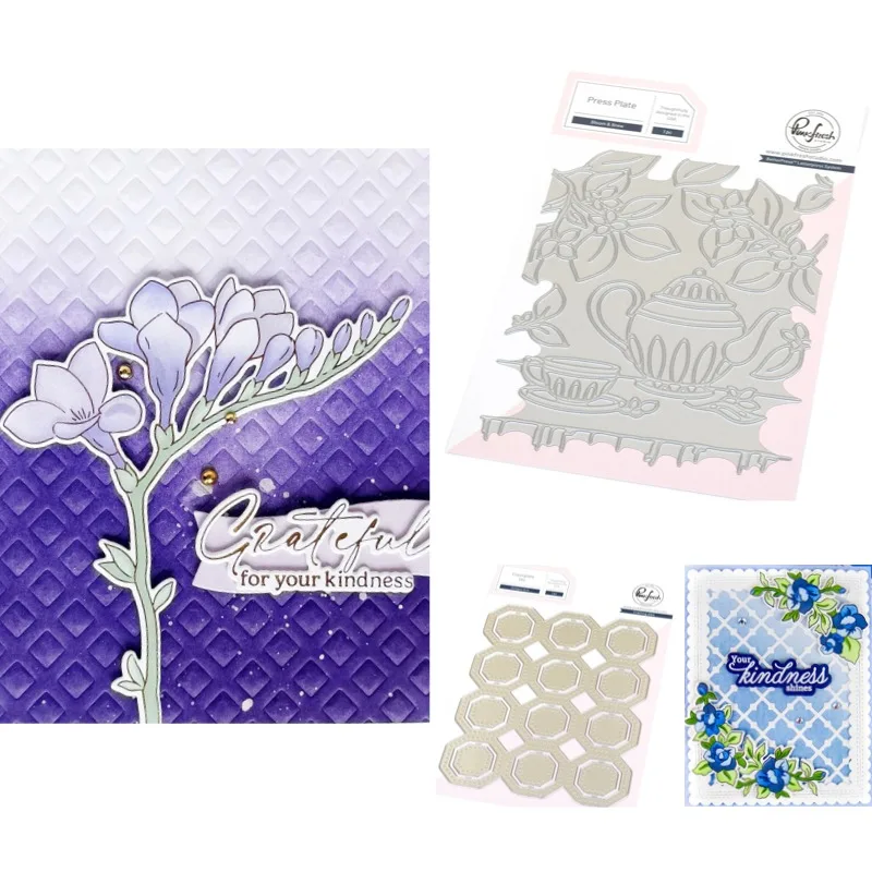 Éclat de ruban, matrices de découpe en métal et pochoir, Scrapbook, décoration pour journal intime, modèle de gaufrage, carte de vœux à faire soi-même, nouveau 2025