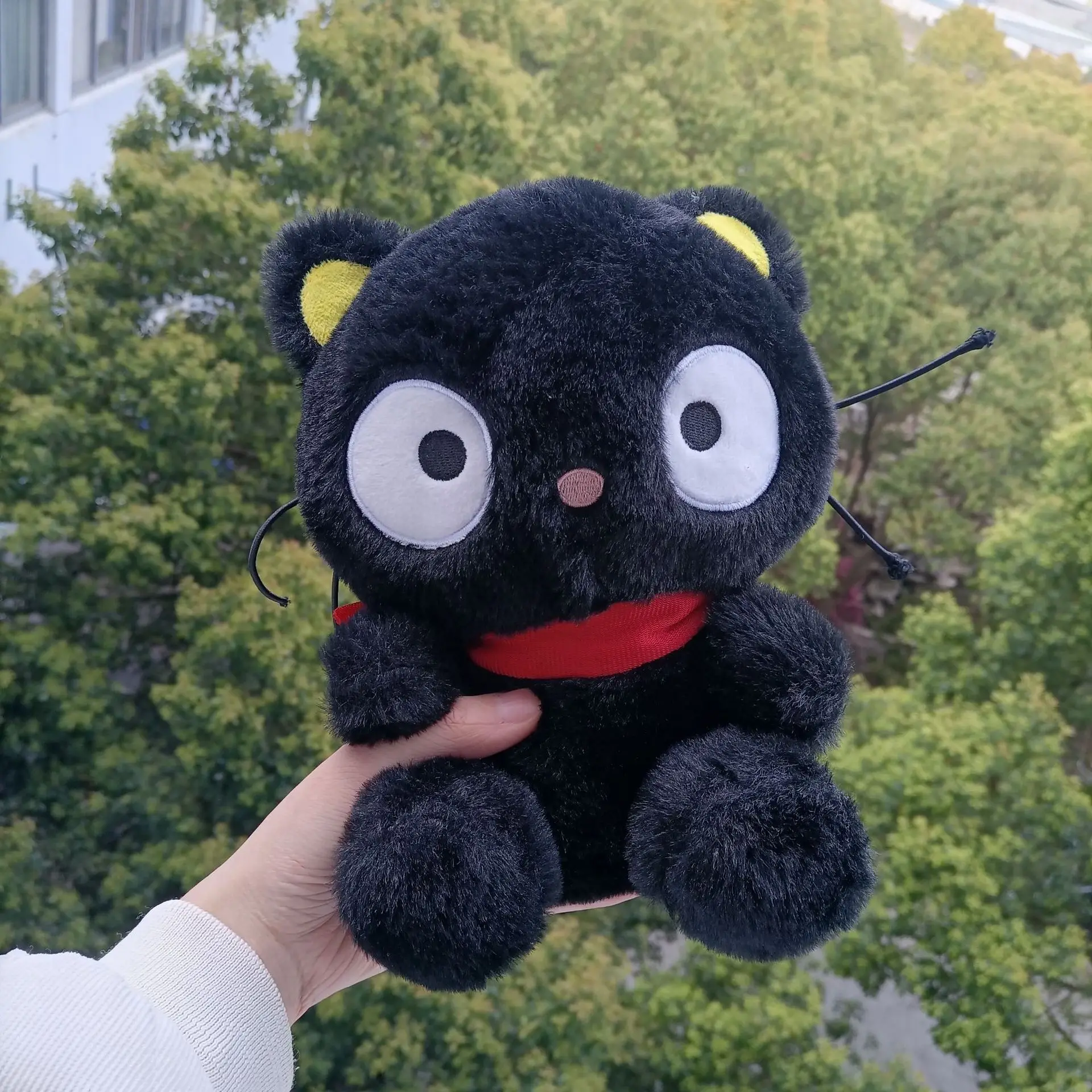 25cm Cute Cartoon Black Chococat Plush-sanrio Chocolate Cat Plush Doll Toy Children's Gifts