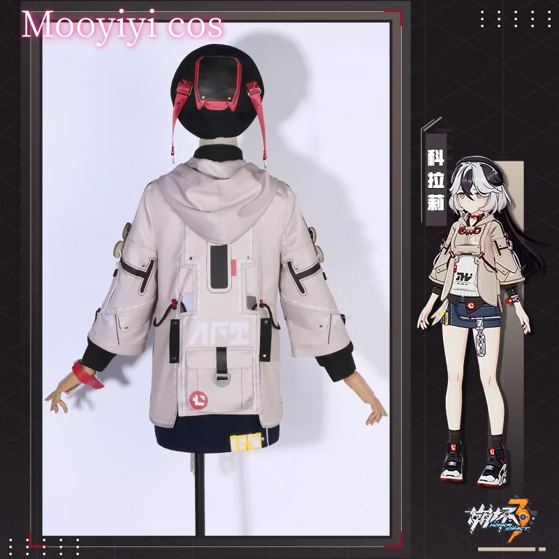 كورالي 6626 بلانك أزياء تنكرية للهالوين عيد الميلاد لعب الأدوار فستان نسائي XS-XL متوفر لعبة هونكاي إمباكت 3