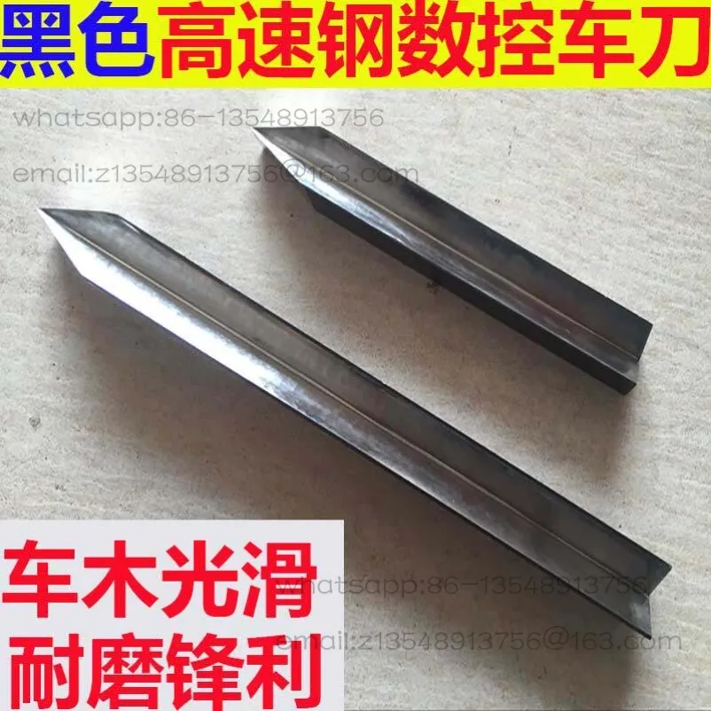 

Numerical Control Lathe Turning Tool Blade Hardening 25 * 25 * 300 Stair Roman Column Turning Tool Woodworking Lathe V-knife