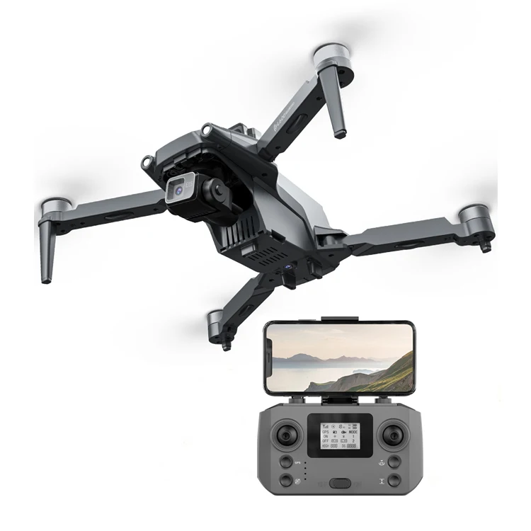 L600 Pro Max Professionele Hd Lange Afstand Luchtfotografie Borstelloze Motor Opvouwbare Mini Rc Drone Met Gps Quadcopter