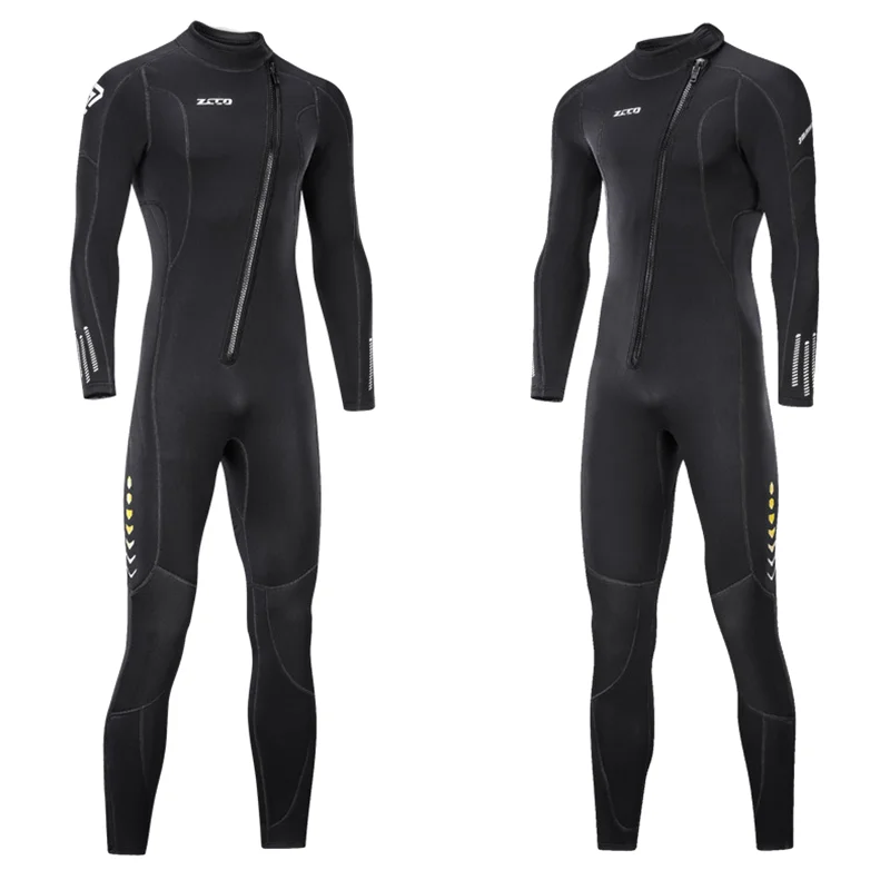 

Male Female Freedive Wetsuit Long Sleeve 3mm Neoprene Diving Suit Kitesurf Underwater Equipment Full Scuba Snorkeling Swimsuit