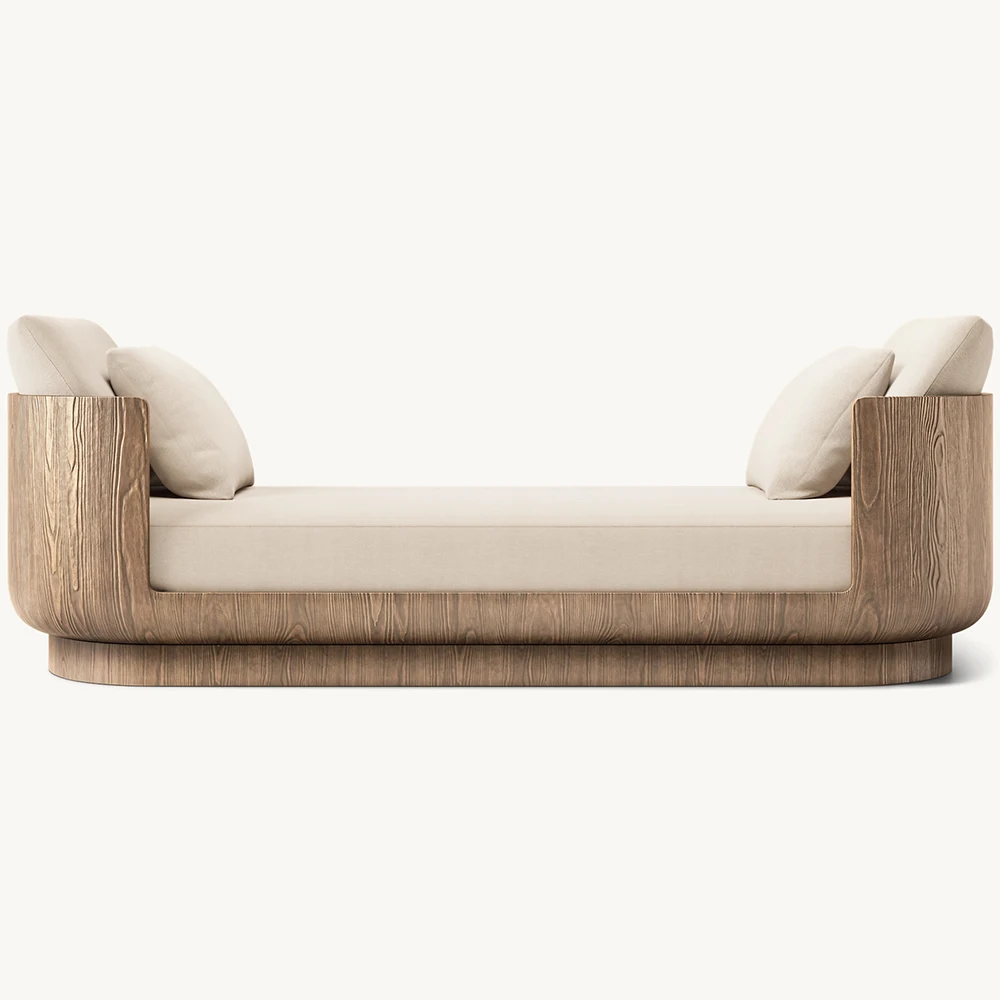 ！@Modern Indoor Home Furniture Upholstered Sofa Bed Daybed for Bedroom Living Room