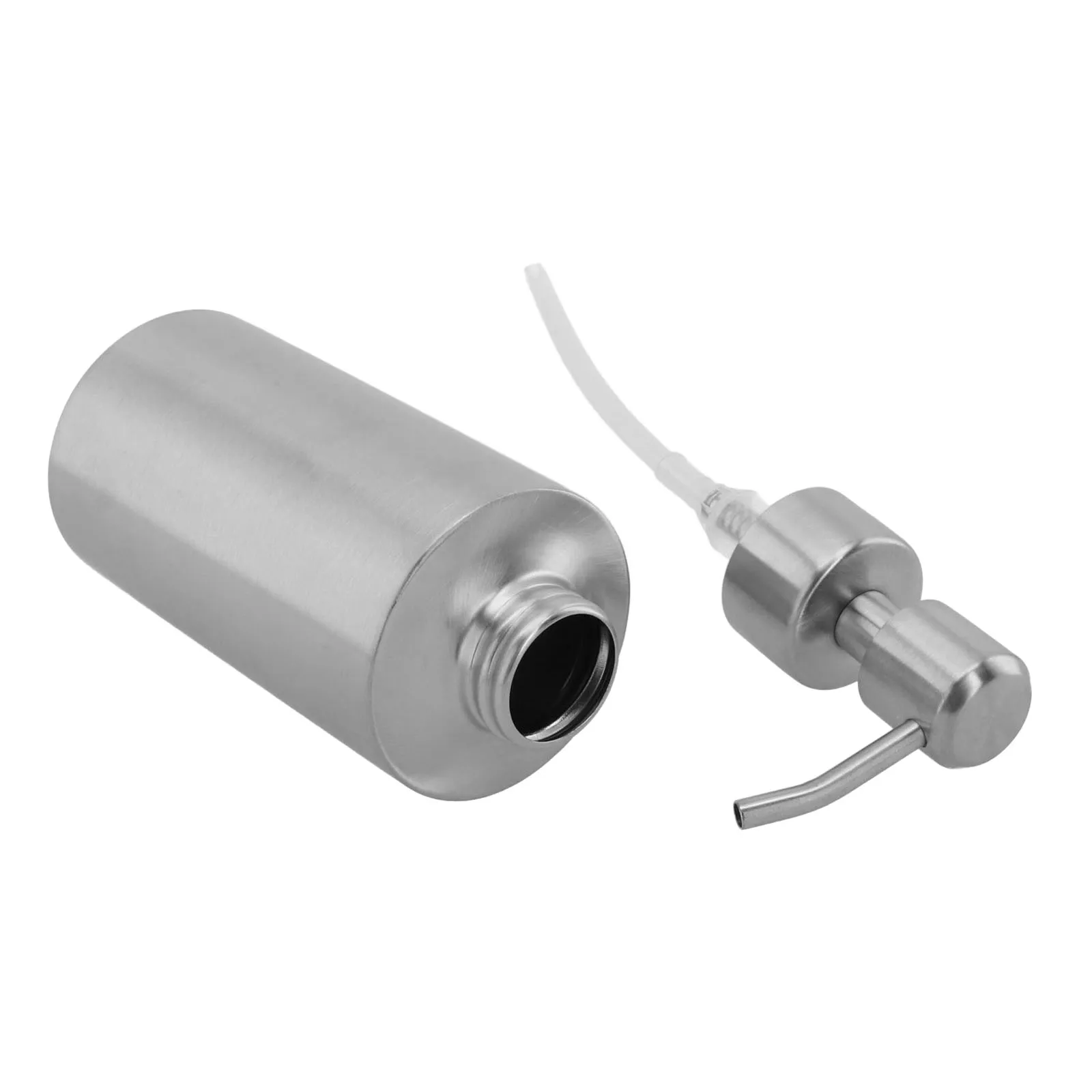 

Насос-дозатор мыла для раковины в ванной комнате со съемной столешницей из нержавеющей стали 304, для легкого наполнения и сопротивления