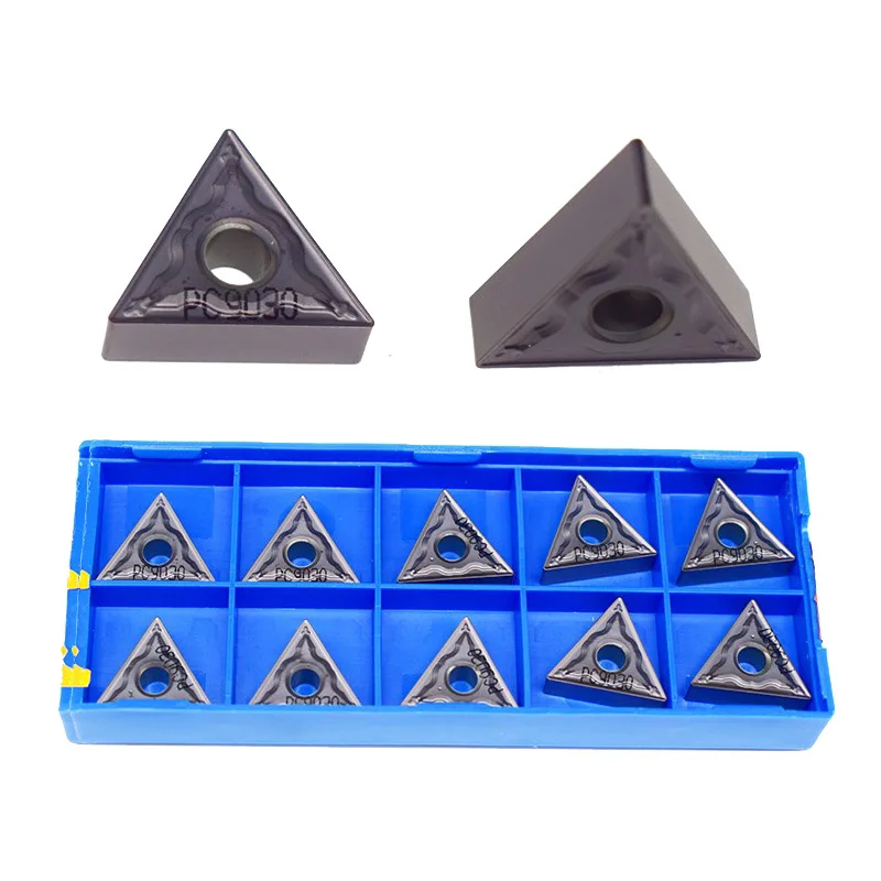 1PCS TNMG160404 160408-HM HA PC9030 CNC turning insert triangle double-sided Machining stainless steel