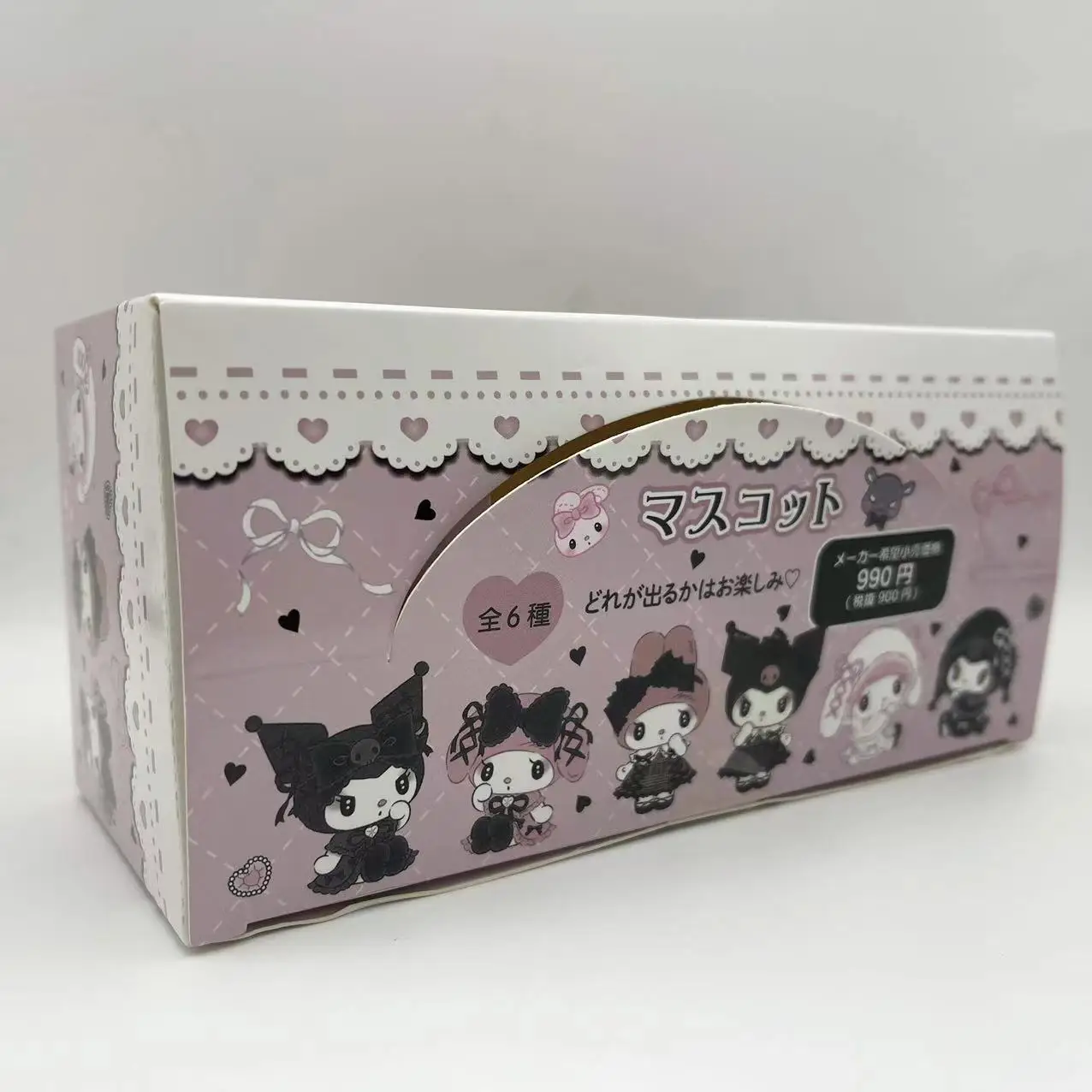 Sanrio-caja ciega Kuromi My Melody, figuras de personajes de dibujos animados, muñecas, bolsa sorpresa, modelo bonito, colección de Fans, juguete para regalo