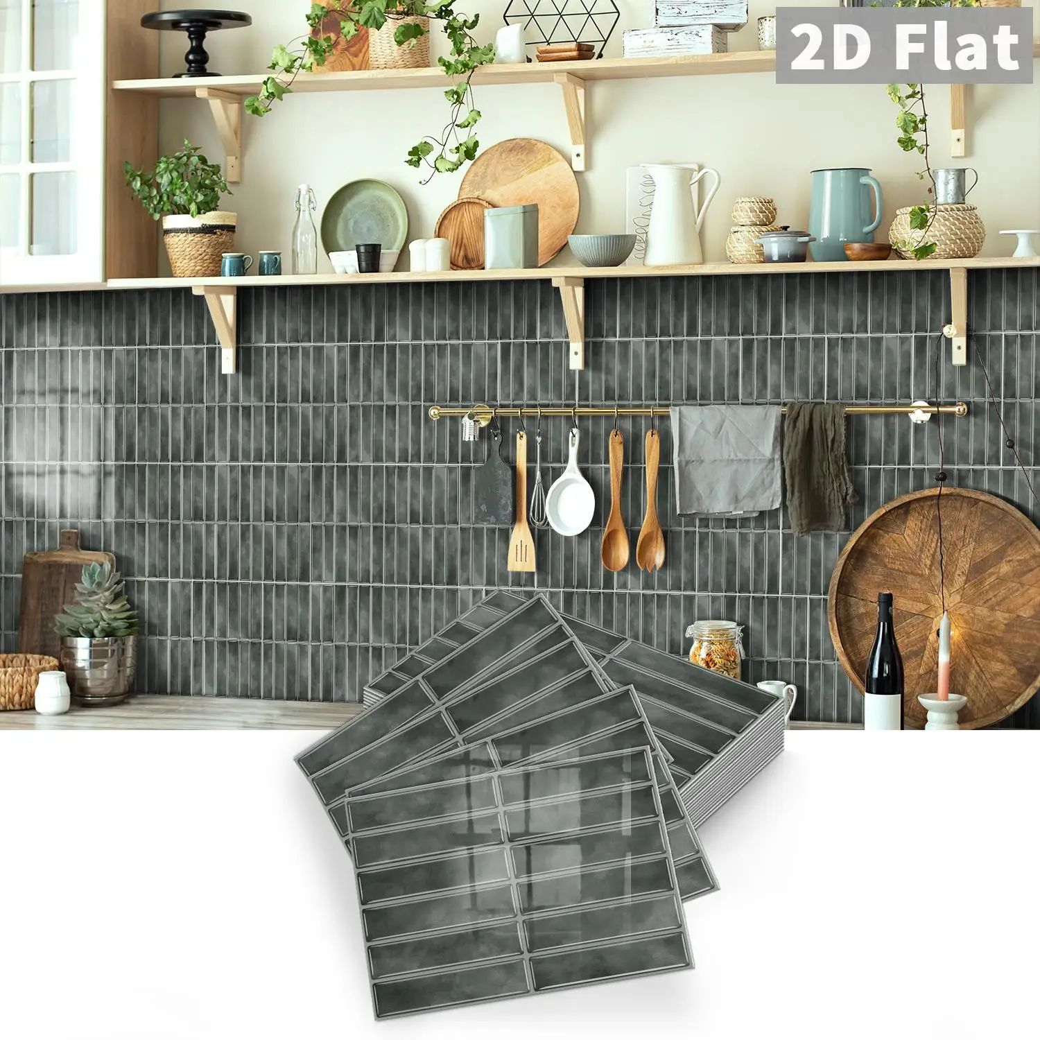 Autocollants de carrelage autocollants à peler et à coller Autocollants de carrelage autocollants Décoration de crédence de cuisine et de salle de bain Décoration de chambre à coucher