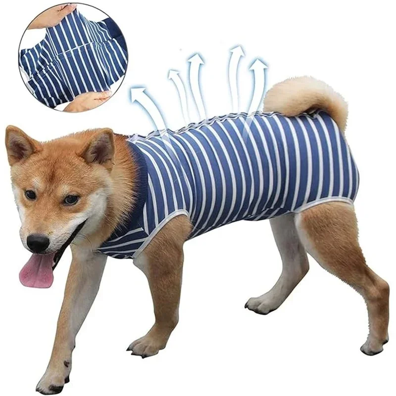

1Pcs Surgery Recovery Suit Anti Licking Wounds Pet Care Clothes After Surgery Clothes Pet Supplies For Dog Pet Accessories WWO66
