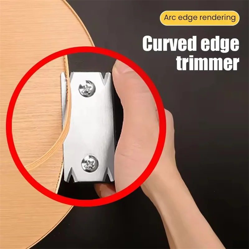 1pc Metal Edge Banding Trimmer Manual Right Angle Woodworking Edge Corner Planer Scraper Deburring Tool  Woodworking Hand Tool