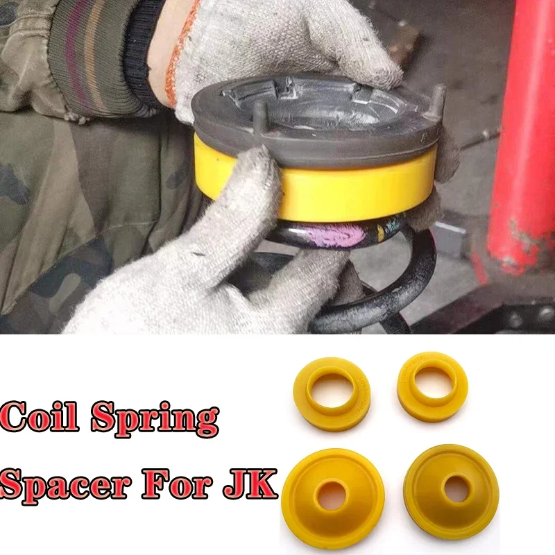 Polyure 2CM Lift Coil Spring Spacer For 2007-2024 Jeep Wrangler JK JL Lift Suspension Lift Kits Exterior Accessories Offroad