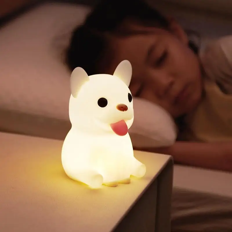 Imagem -04 - Recarregável Decorativa Night Light For Kids Desktop Lamp Pat-activated Nursery Lights Atmosphere Light Nightstand Quarto