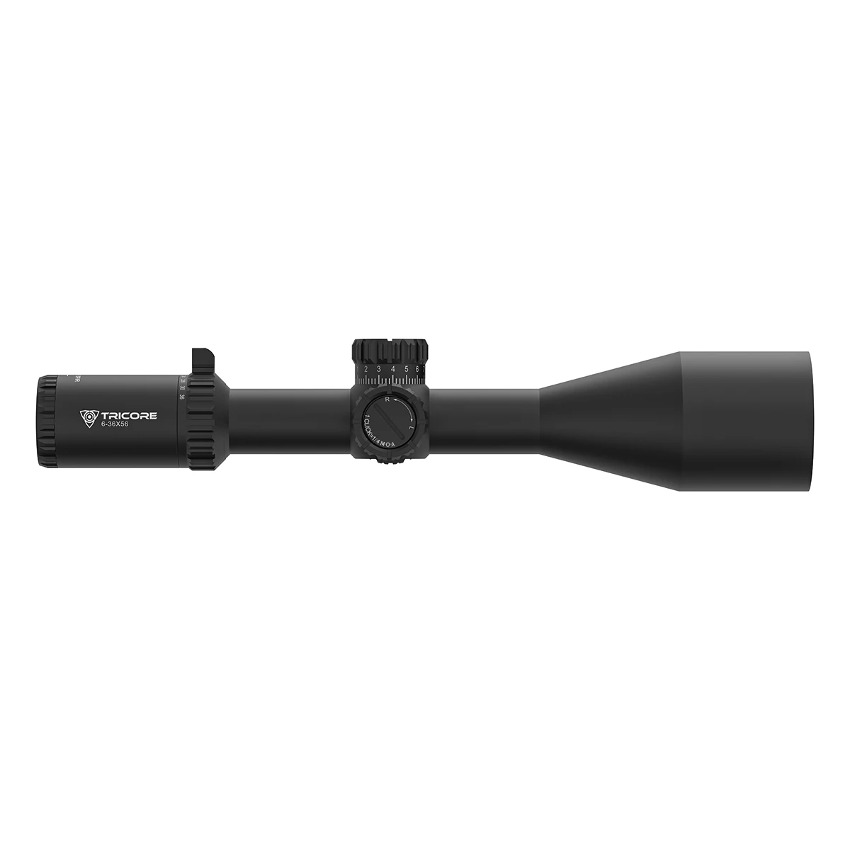 SPINA OPTICS ED 6-36X56 Second Focal Plane Tactical Scope 10-400m Hunting Turrets Lock Reset Etched Glass Reticle 4