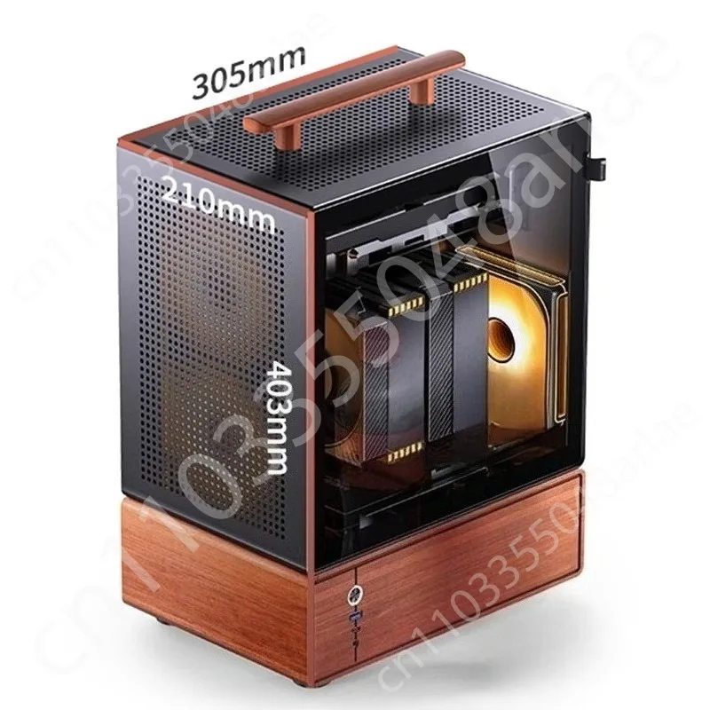 MATX هيكل سطح المكتب كمبيوتر محمول سطح المكتب شبكة المضيف العمودي الإسكان