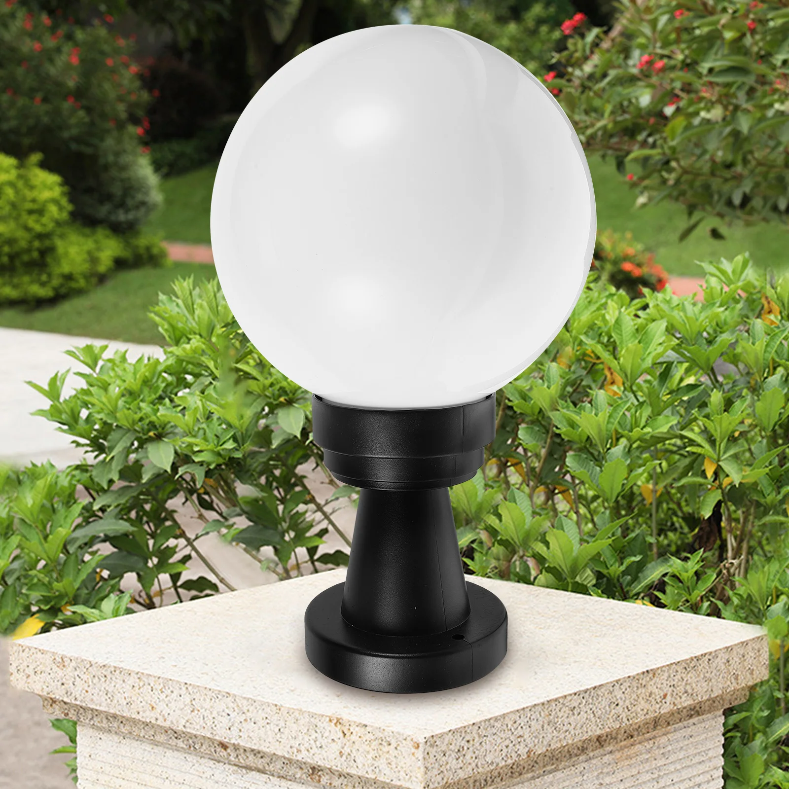 في الهواء الطلق آخر أضواء سياج LED عمود إضاءة تركيب المصابيح لحديقة فناء سطح السفينة عمود ساحة الإضاءة ديكور مصابيح خارجية #3