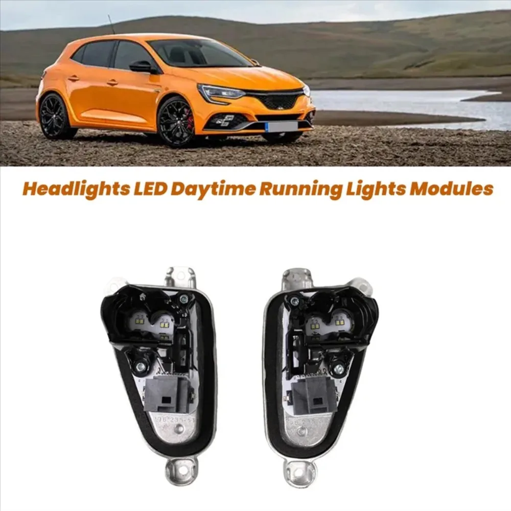 

White Light DRL Boards for Renault KADJAR 2015 2016 2017 2018 Daytime Running Light Module 19623501 19623502 LED Lighting
