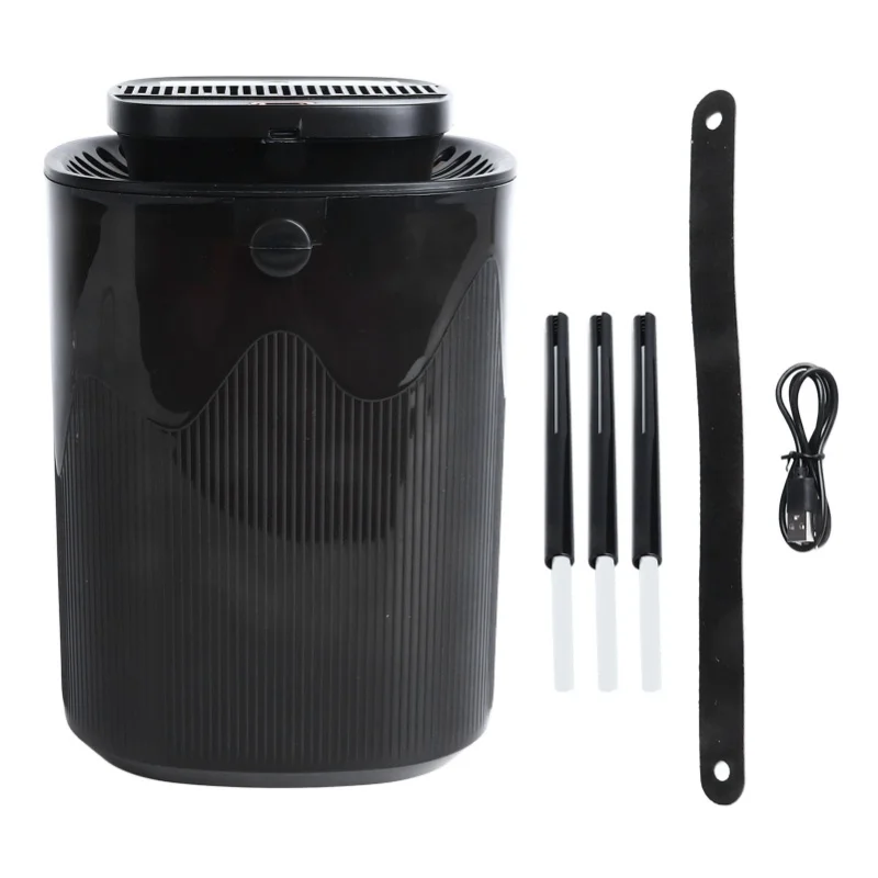 3L Air Humidifier USB Rechargeable 3 Mist Outlets Quiet Portable Desktop Humidifier Aromatherapy Diffuser With Lights