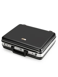 LockboxMen's handheld business briefcaseImportant documents storage hand-held new aluminum frame