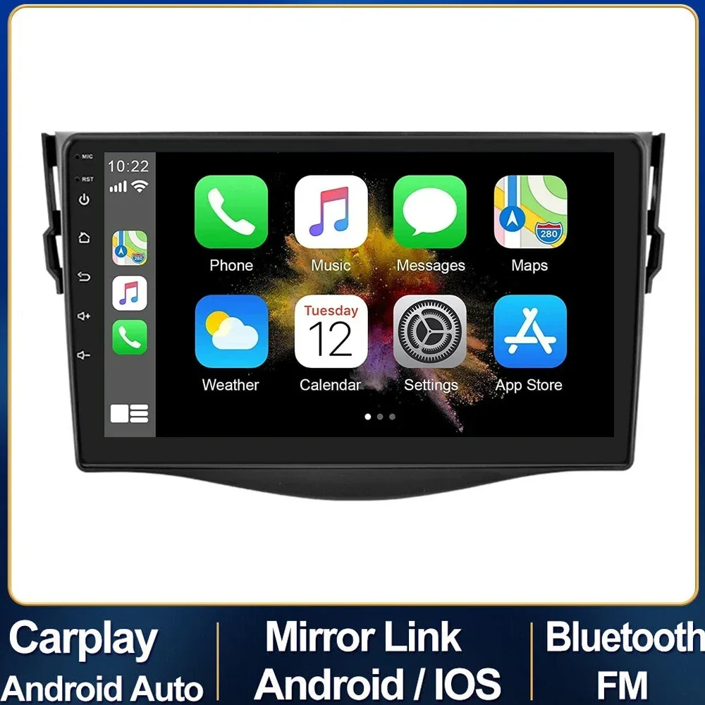 

9"Inch Android 14 Car Radio For Toyota RAV4 Rav 4 2005 - 2013 Multimedia Video Player 2Din DSP Navigation GPS 4G Stereo Carplay