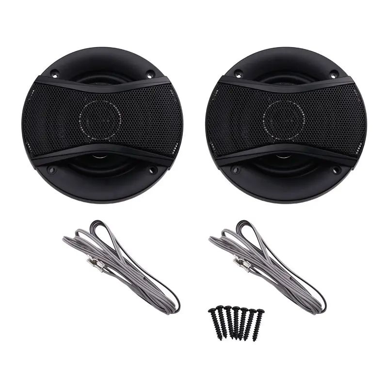 

Автомобильные стереодинамики A58X 4 дюйма, автомобильные колонки, автомобильный звуковой сигнал, аудиосистема для автомобиля, динамики для модификации автомобиля