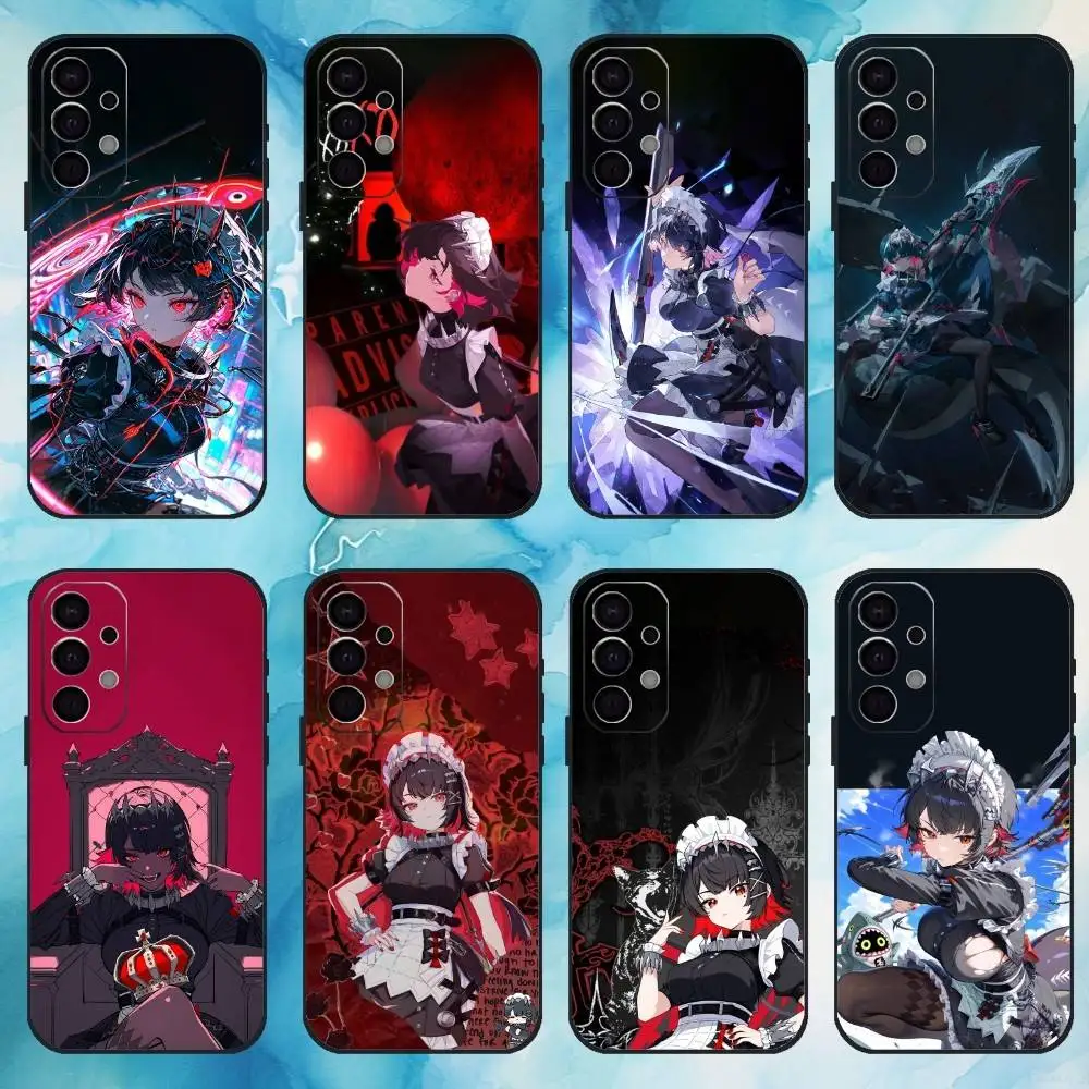 

Ellen Joe Zenless Zone Zero Phone Case For Samsung S25,24,23,22,30,21,10,9,Ultra,Plus,Lite,FE,4,5 G Soft Black Case