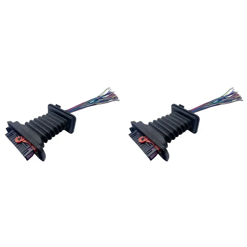 M93K-2X For Golf Skoda Fabia Superb Car Door Link Wiring Harness With Protective Cover Repair Kit 1K0937702C 1K0959843C
