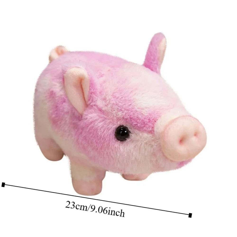 Cerdito de peluche suave, cómodo al tacto, cerdito esponjoso, juguete de peluche, animales de peluche bonitos y agradables para la piel, regalo para novia