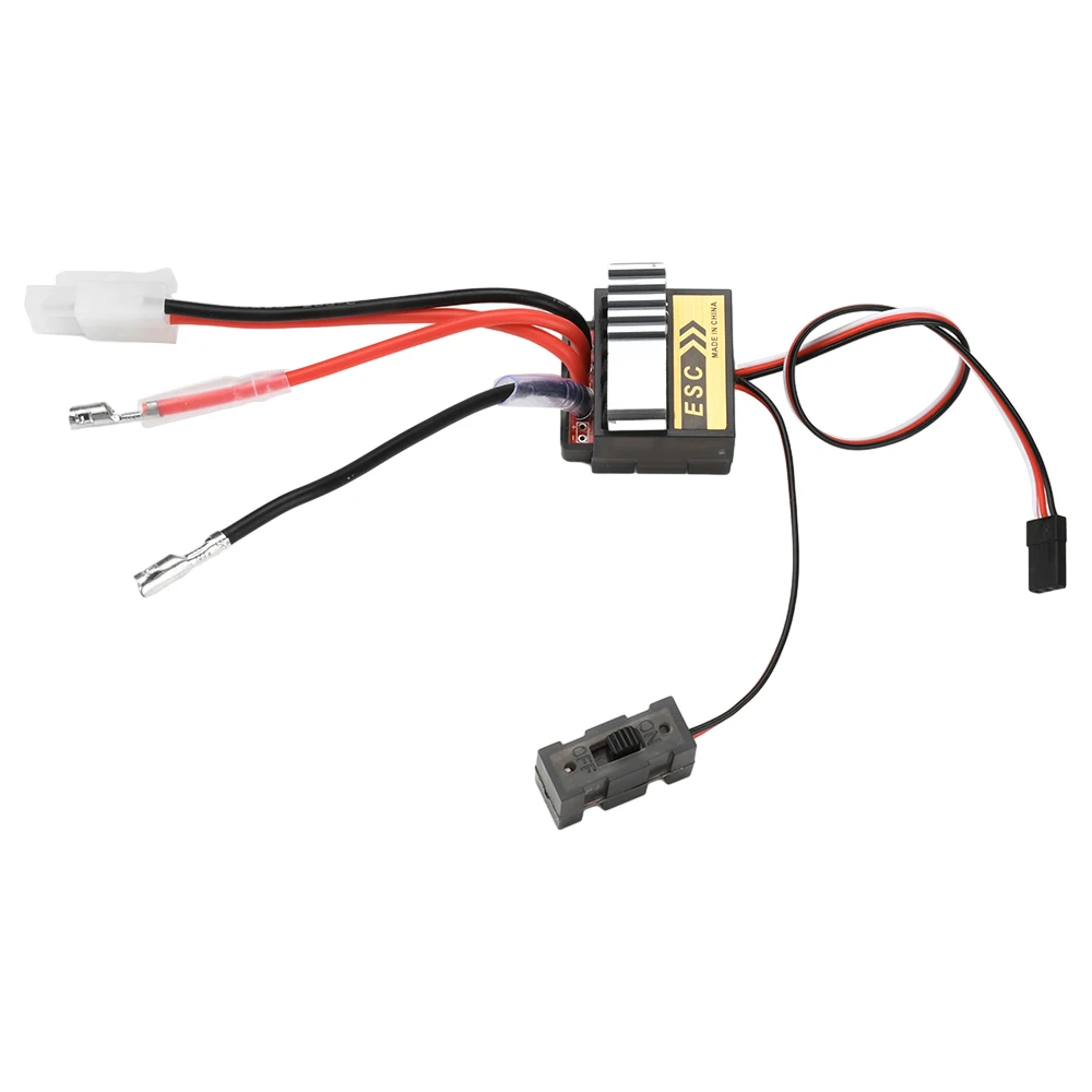 320A ESC แปรงไฟฟ้าปรับยานพาหนะและเรือรุ่น Universal แบบสองทิศทางอิเล็กทรอนิกส์ Governor 2S การกระจายความร้อน
