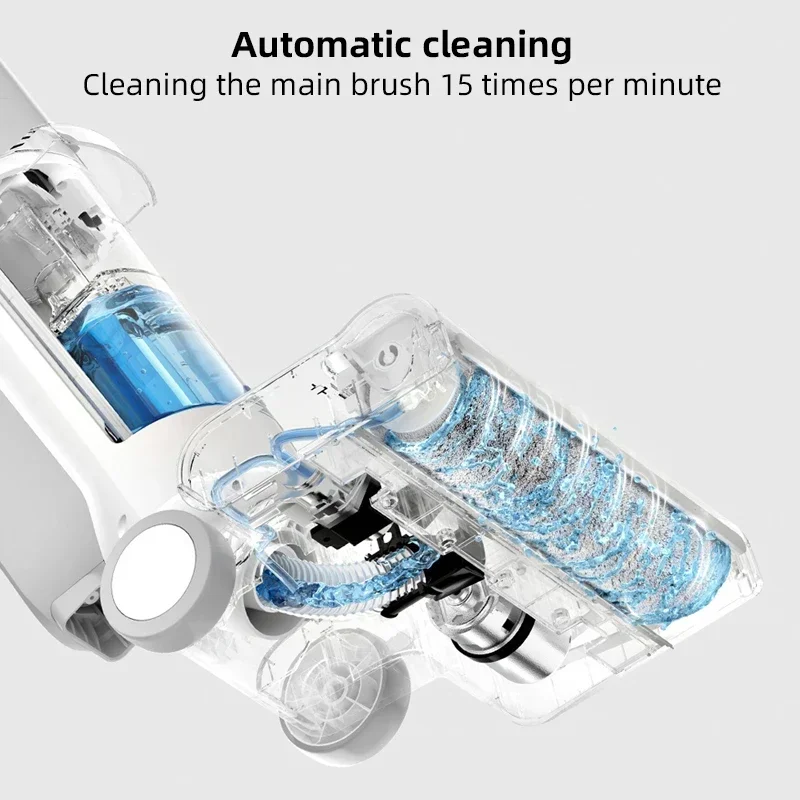 XIAOMI Wet and Dry Vacuum Cleaner MIJIA High Temperature Scrubber Wireless Self Cleaning Smart Home Washing Mopping Floor Washer