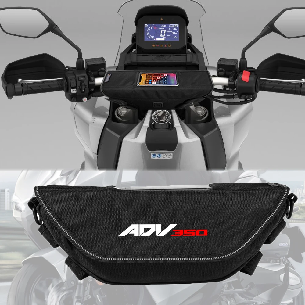 Bolsa de almacenamiento para manillar de motocicleta, bolsa de navegación impermeable y a prueba de polvo para HONDA ADV350 adv350 ADV 350