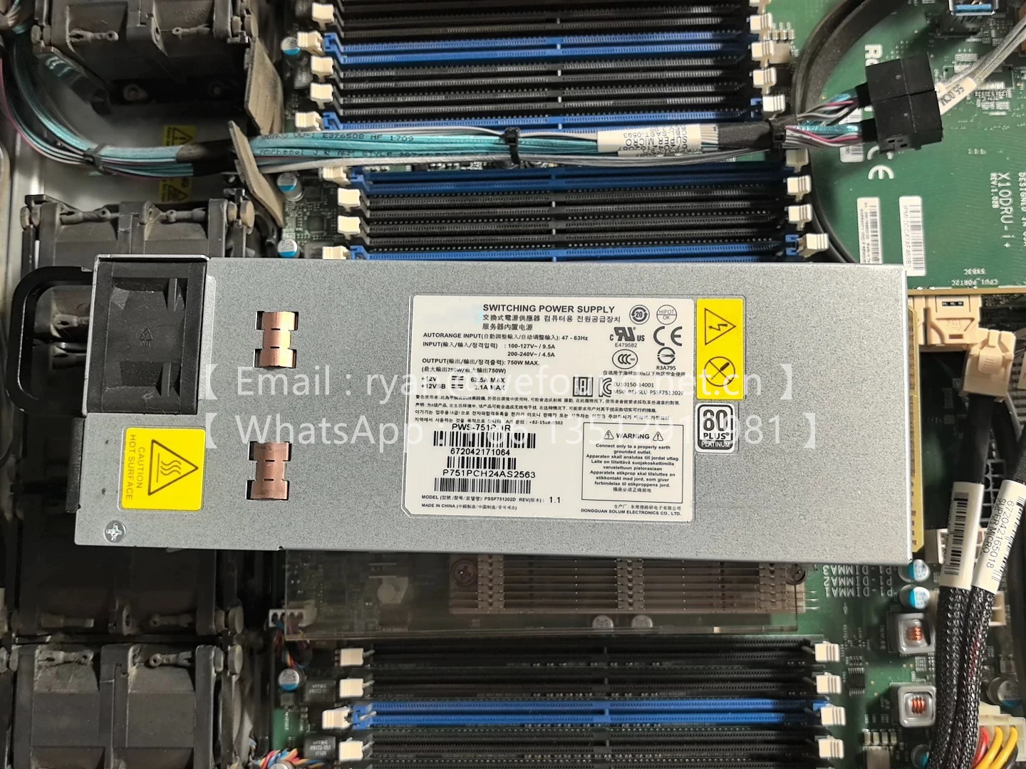 MODULO DI POTENZA PWS-751P-1R 750W