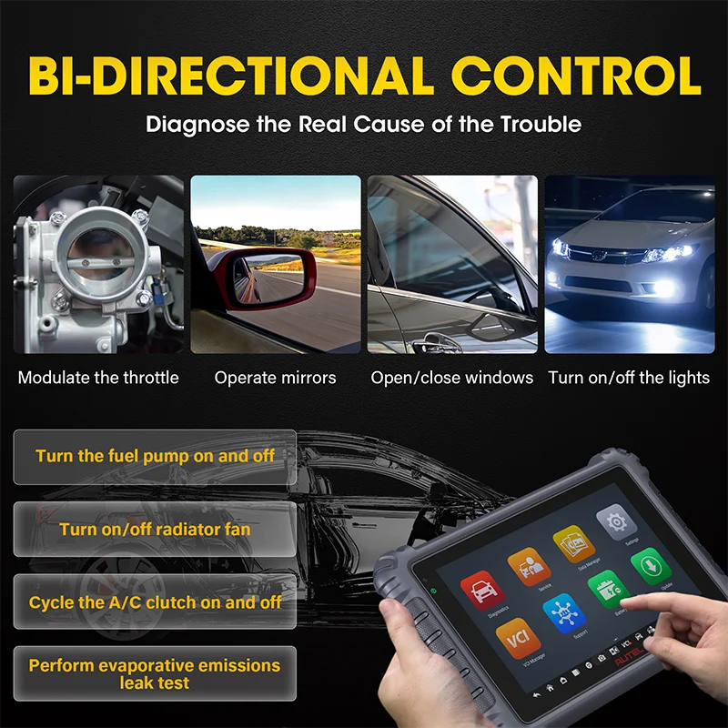 Autel MaxiCOM MK906Pro MK906 Pro ماسح ضوئي تشخيصي ECU ترميز أداة تشخيصية obd2 الماسح الضوئي PK MK906BT MS906