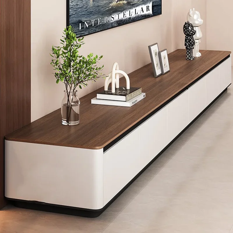 Floor Design Tv Stand Modern Luxury Elegant Aesthetic Nordic Tv Stand Storage Premium Meuble Télévision Salon Furniture For Home