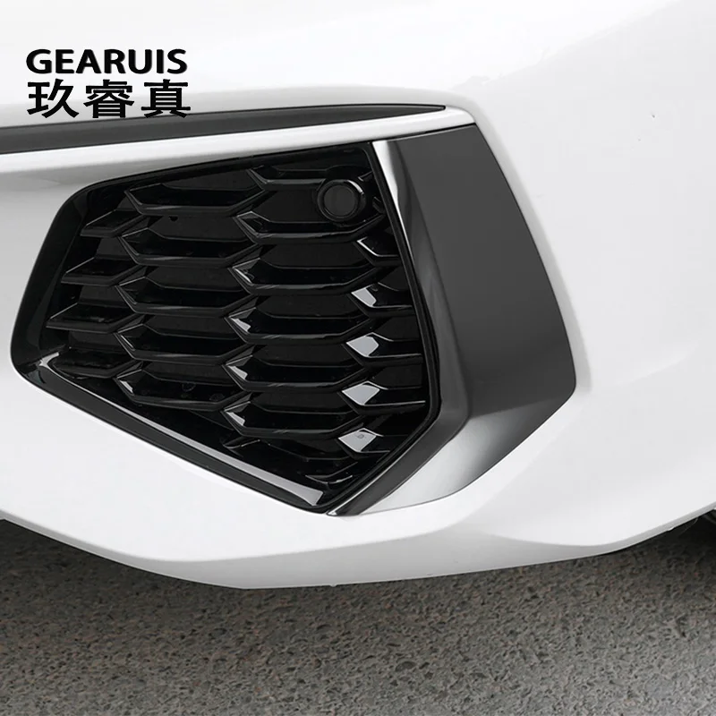 

Car Styling Front Rear Bumper Spoiler Air Knife Foglight panel Cover Sticker Trim For Audi A3 8Y 2021-2023 exterior Accessories
