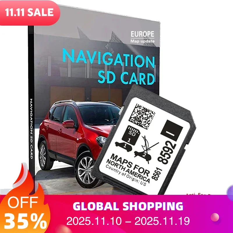 

GM 8561-8592 Carminal for Buick Cadillac Chevrolet GMC Vehicle 2023 Navigation SD Card North America Sat Nav Maps Accessories