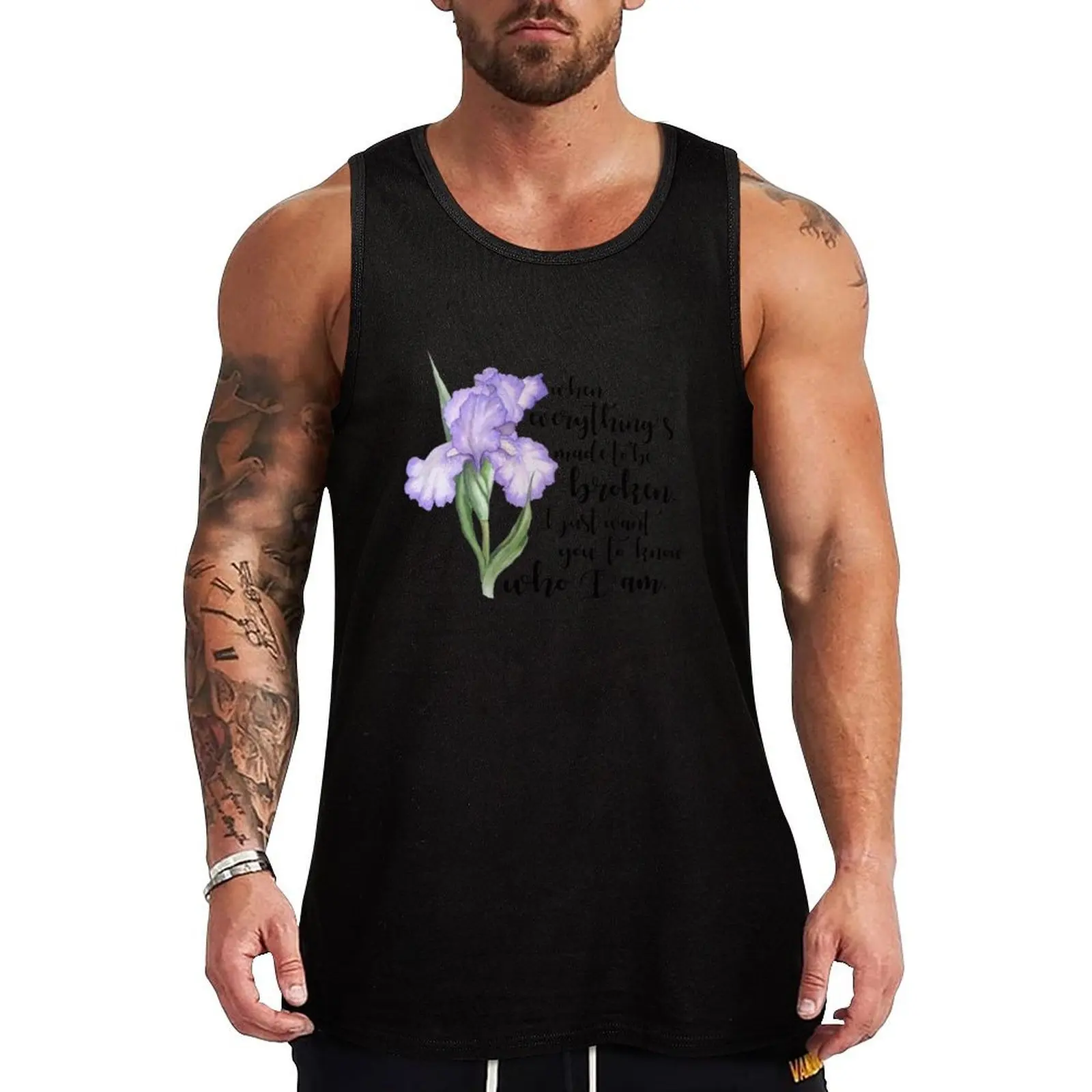 

Iris by the Goo Goo Dolls Tank Top sports t-shirts for men gym t shirt men T-shirt Men's gym Men's clothes luxury style