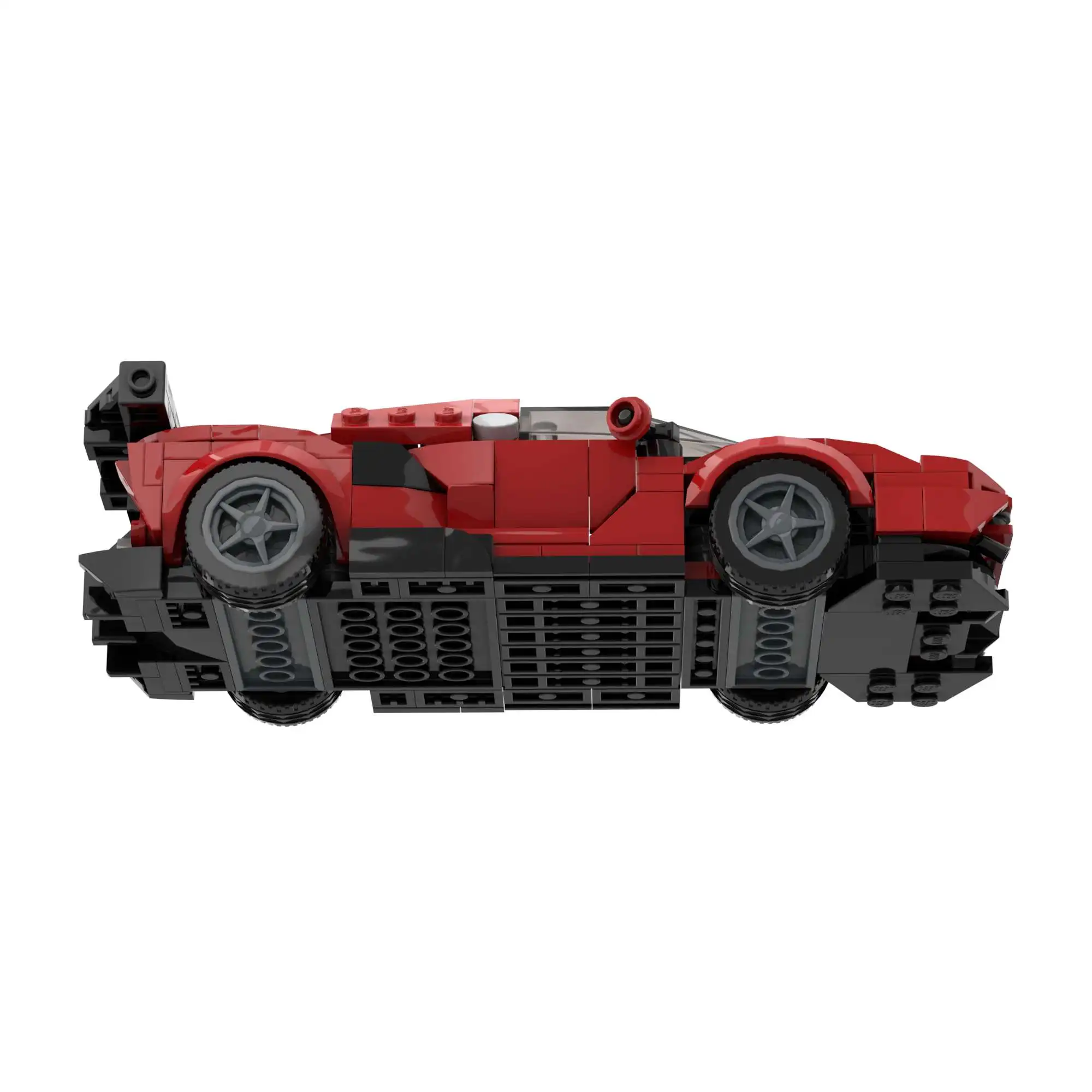 MOC P80 coche de carreras City Speed Champions, deportes, bloques de construcción, juguetes para niños, Supercar Racers, vehículo todoterreno, técnica SUV