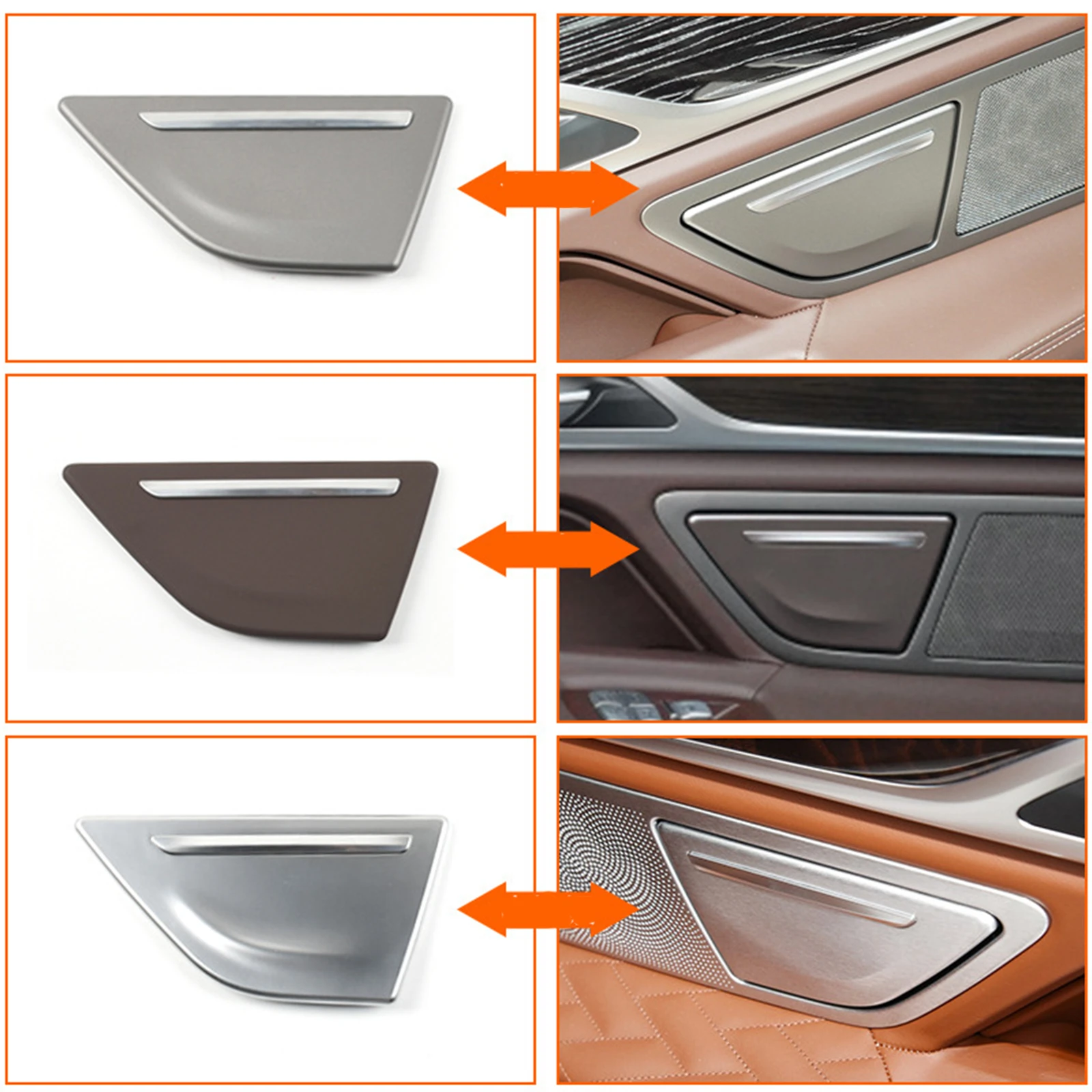 1 Piece of Interior Door Ashtray Cover Liner Case Replacement For BMW 7 Series G11 G12 2016-2022