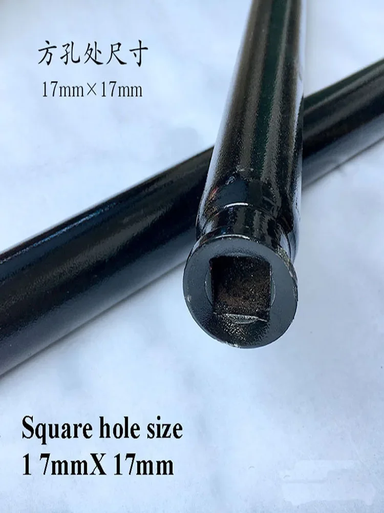 

17*17mm Square Hole Hydraulic Horizontal Jack Handle Extension Bar 3 Tons 4 Tons Jack Accessories