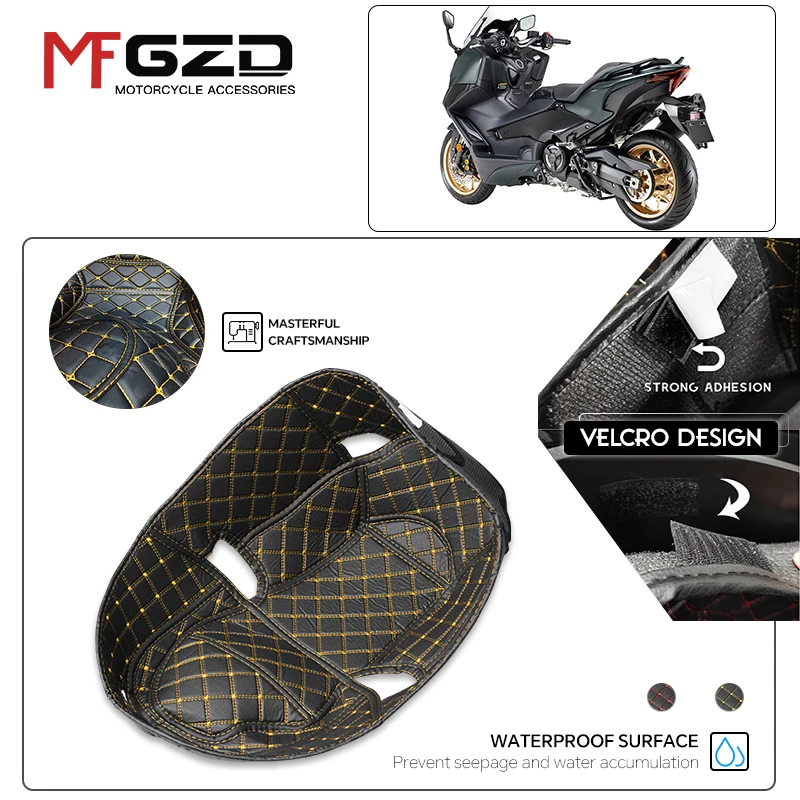 

Для YAMAHA TMAX530 dx sx 2017 2018 2019 аксессуары для мотоциклов, коробка для хранения, подкладка, крышка для багажника, коврик для сиденья tmax 530