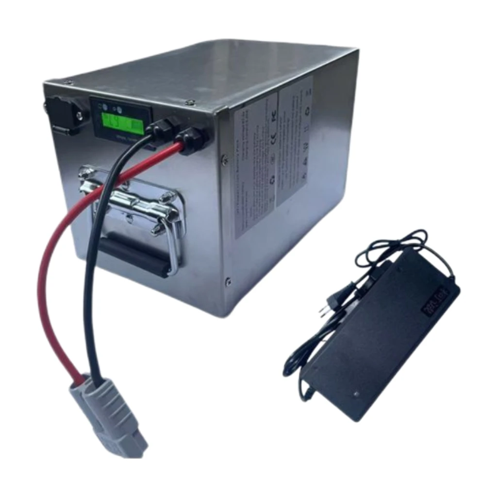 XS Batterie ليثيوم أيون Étanche، 36V، 100Ah، 200Ah، 48V، 150Ah، avec بلوتوث، صب دراجة ثلاثية العجلات، Voiturette de Golf 5000W،